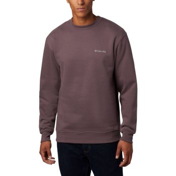 Columbia Hart Mountain II Crew Fleece, Sudaderas Morados Verde Oliva Para Hombre | 431867-NQU